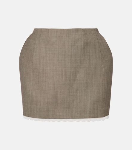 Magda Butrym Mini-jupe en laine - Magda Butrym - Modalova