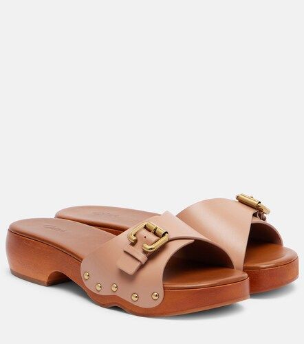 Chloé Mules Jeannette 40 en cuir à ornements - Chloe - Modalova