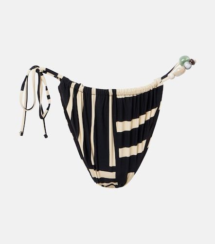 Culotte de bikini rayée à ornements - SIR - Modalova