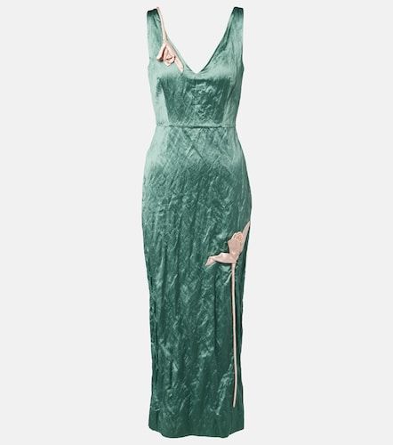 Erdem Robe midi en satin - Erdem - Modalova