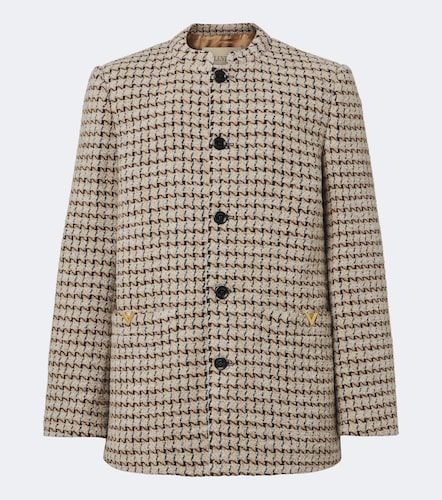 Blazer en laine et soie mélangée - Valentino - Modalova