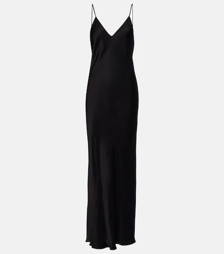 Robe longue Nevana en satin - Isabel Marant - Modalova