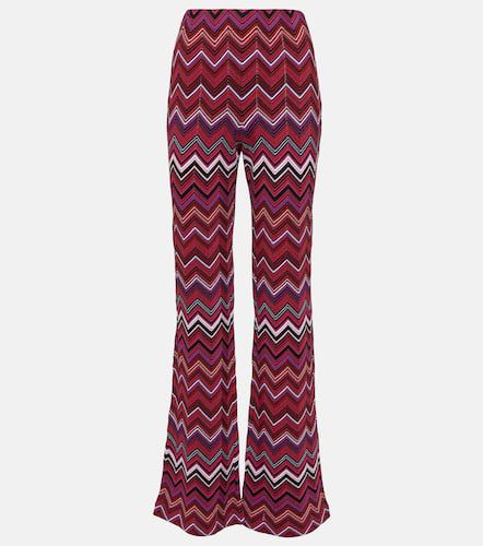 Pantalon flare à taille haute - Missoni - Modalova