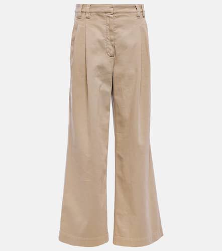 Pantalon ample en coton - Brunello Cucinelli - Modalova