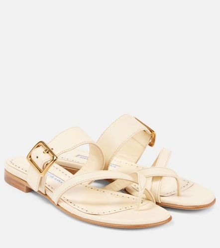 Sandales Thalusa 10 en cuir - Manolo Blahnik - Modalova