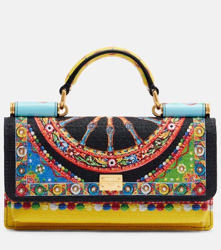 Sac à main Sicily Mini à imprimé - Dolce&Gabbana - Modalova