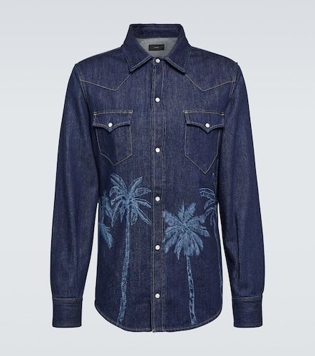 Chemise Jungle en denim imprimé - Alanui - Modalova