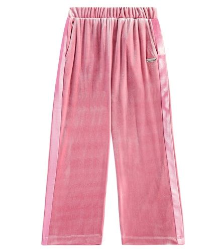 Pantalon de survêtement en velours - Monnalisa - Modalova
