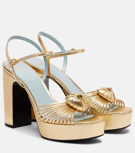 Sandales Royal 115 à plateau en cuir - Valentino Garavani - Modalova