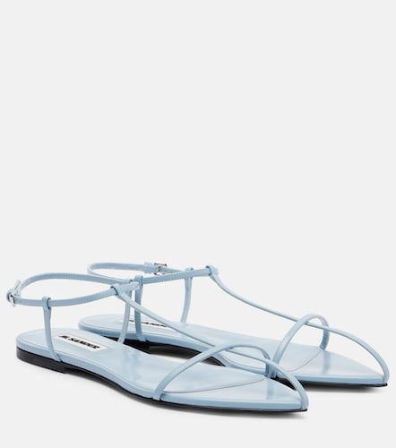 Jil Sander Sandales Cage en cuir - Jil Sander - Modalova