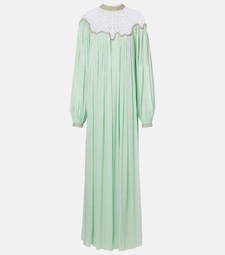 Robe longue Elline à ornements - Costarellos - Modalova