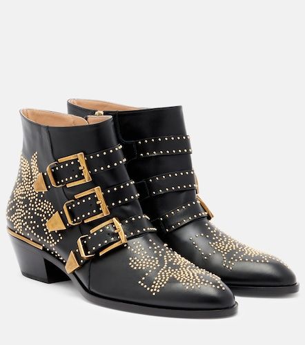 Chloé Bottines Susanna en cuir à clous - Chloe - Modalova