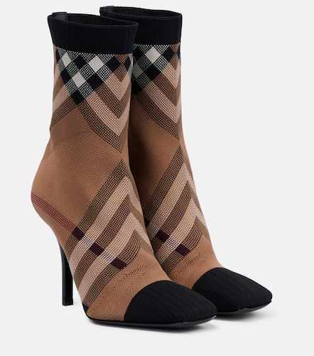 Burberry Bottines à carreaux - Burberry - Modalova