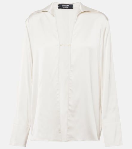 Jacquemus Top Notte en satin - Jacquemus - Modalova