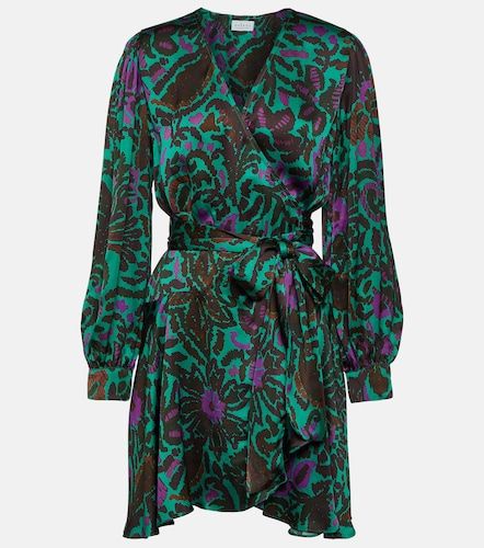 Robe Bridget en satin imprimé - Velvet - Modalova