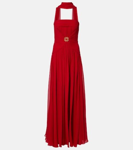 Elie Saab Robe longue en soie - Elie Saab - Modalova