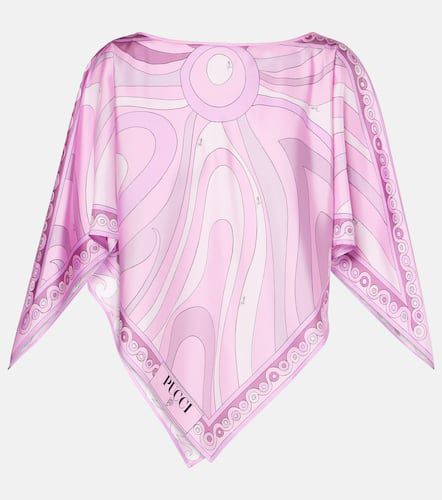 Pucci Top imprimé en soie - Pucci - Modalova