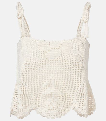 Top Rose en crochet de coton - Anna Kosturova - Modalova