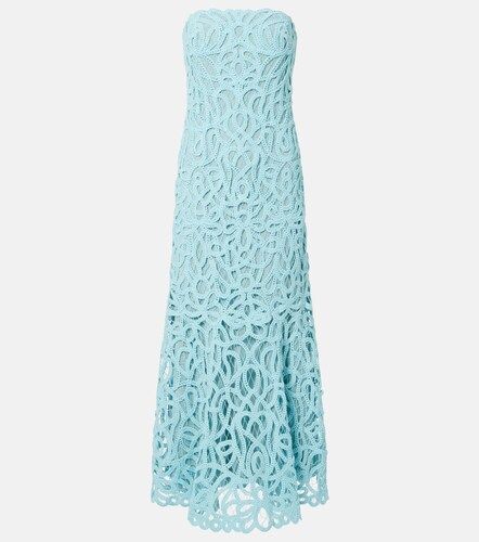 Robe bustier en dentelle de coton mélangé - Simkhai - Modalova
