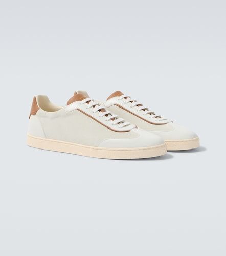 Baskets en daim et cuir - Brunello Cucinelli - Modalova
