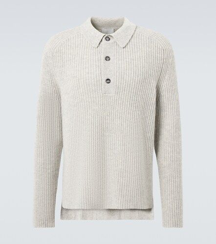 Pull polo en laine et cachemire - Allude - Modalova