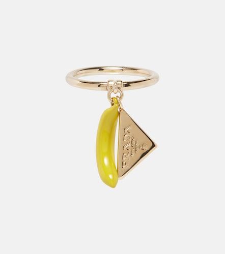 Prada Bague à logo - Prada - Modalova