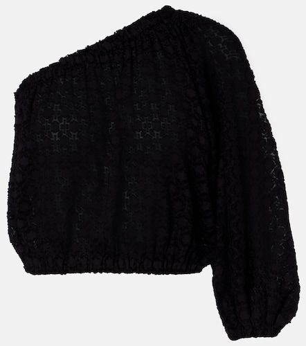 Top asymétrique Twist en soie et coton - Eres - Modalova