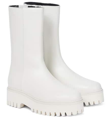 Bottes Sporty Elegance en cuir - Dorothee Schumacher - Modalova