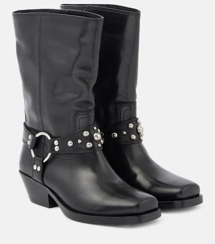 Bottines santiags Antya en cuir - Isabel Marant - Modalova