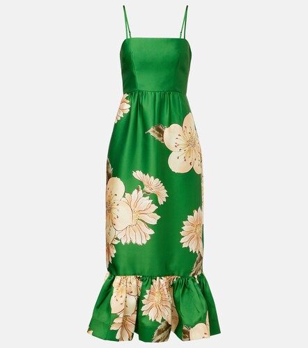 Alémais Robe midi Sage à imprimé floral - Alemais - Modalova