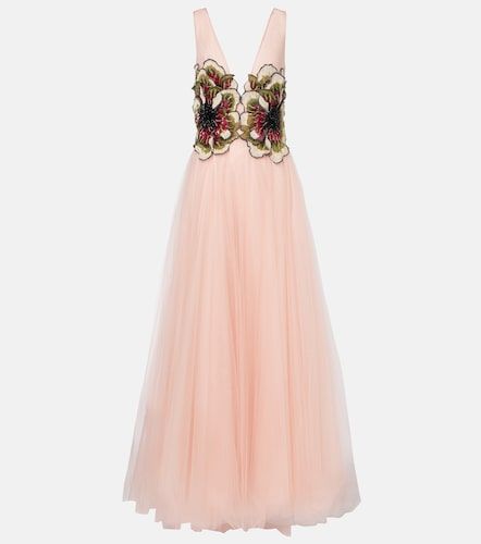 Robe Arion en tulle à paillettes - Costarellos - Modalova