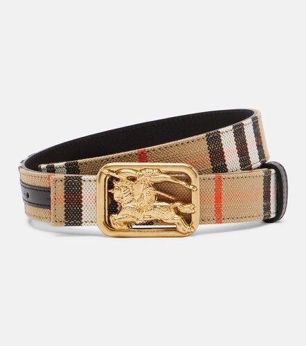 Ceinture réversible EKD Check - Burberry - Modalova