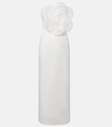 Robe longue à appliqué floral - Leo Lin - Modalova