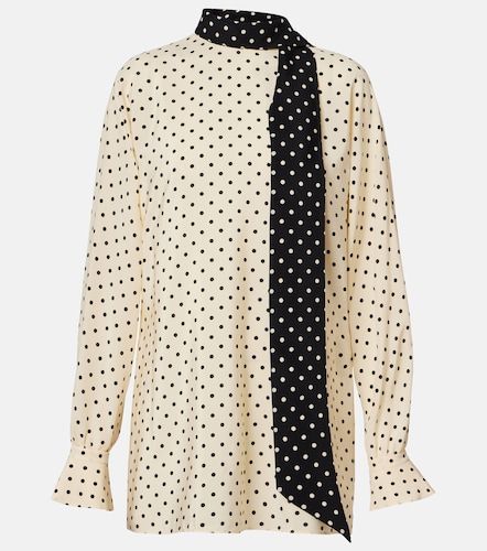 Blouse Plusdepois en soie à pois - Valentino - Modalova