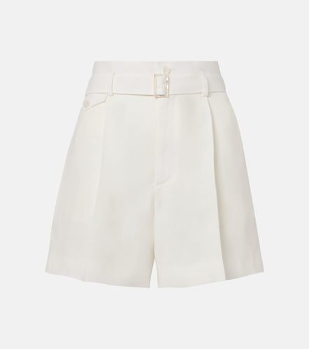 Short Denise en lin à ceinture - Ralph Lauren Collection - Modalova