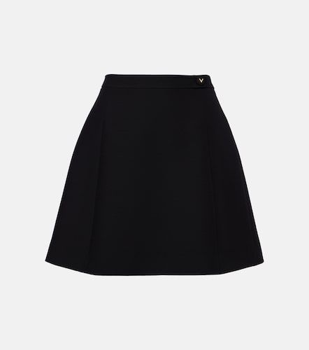 Mini-jupe en Crêpe Couture - Valentino - Modalova