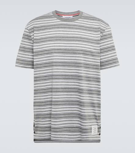 Thom Browne T-shirt rayé en coton - Thom Browne - Modalova