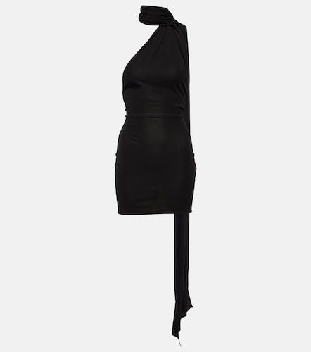 Robe en jersey dos nu à détail foulard - Alex Perry - Modalova