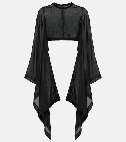 Rick Owens Top raccourci en coton - Rick Owens - Modalova