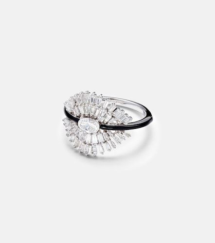 Bague Eyelash en or blanc 18 ct et diamants - Kamyen - Modalova