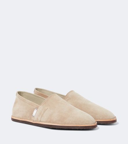 Chaussures slip-on en daim - Brunello Cucinelli - Modalova