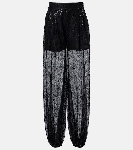 Pantalon ballon en dentelle à sequins - Nina Ricci - Modalova