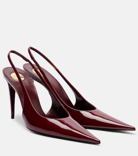 Escarpins slingback Guermantes en cuir verni - Saint Laurent - Modalova