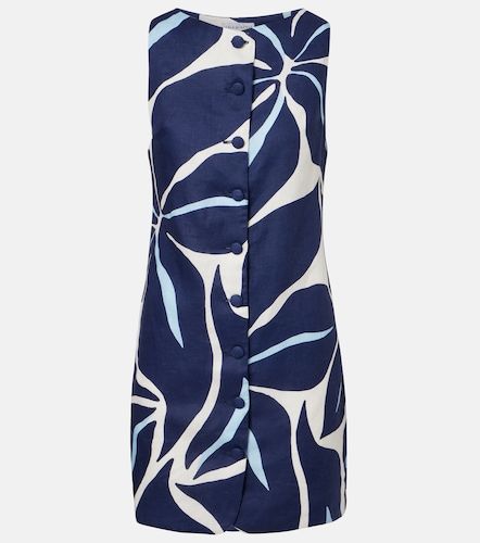 Robe Rhoda en lin imprimée - Cala de la Cruz - Modalova