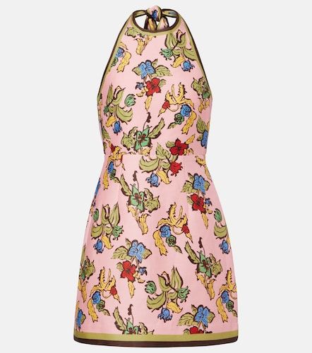 Alémais Robe en lin mélangé à fleurs - Alemais - Modalova