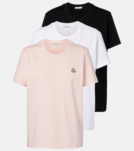 Moncler Set de 3 t-shirts en coton - Moncler - Modalova