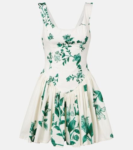 Robe Pluma en coton à fleurs - Agua by Agua Bendita - Modalova