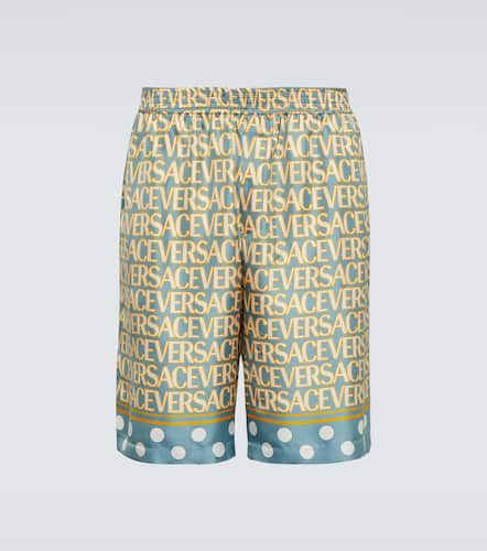 Short Allover en soie - Versace - Modalova