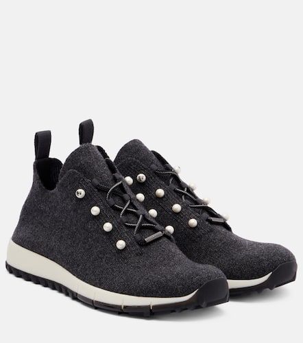 Baskets Veles en cachemire  ornements - Jimmy Choo - Modalova