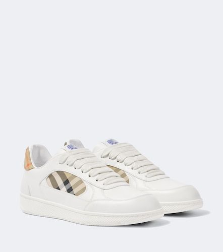 Baskets Terrace Check EKD en cuir - Burberry - Modalova